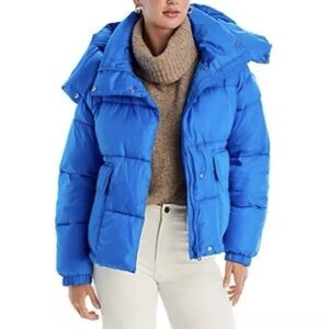 Aqua Bloomingdale’s Puffer Coat